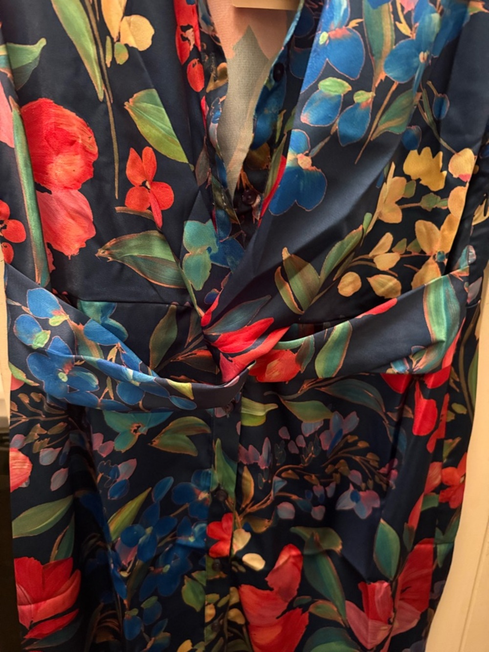 Gottex Stunning Garden Dream Floral Dress Medium NWT - Picture 4 of 7
